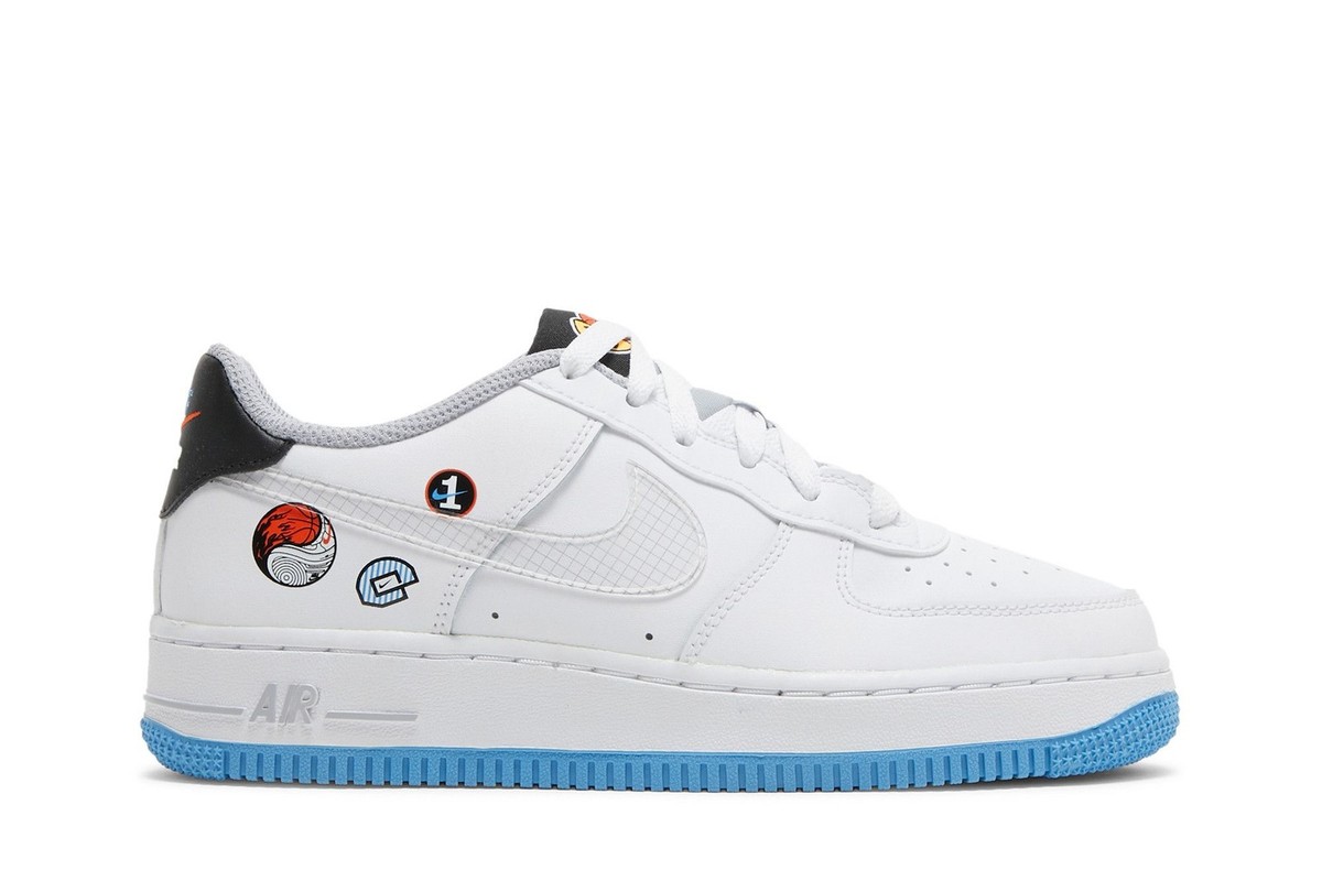 Size 6 (GS) - Nike Air Force 1 LV8 1 Low Happy Hoops for
