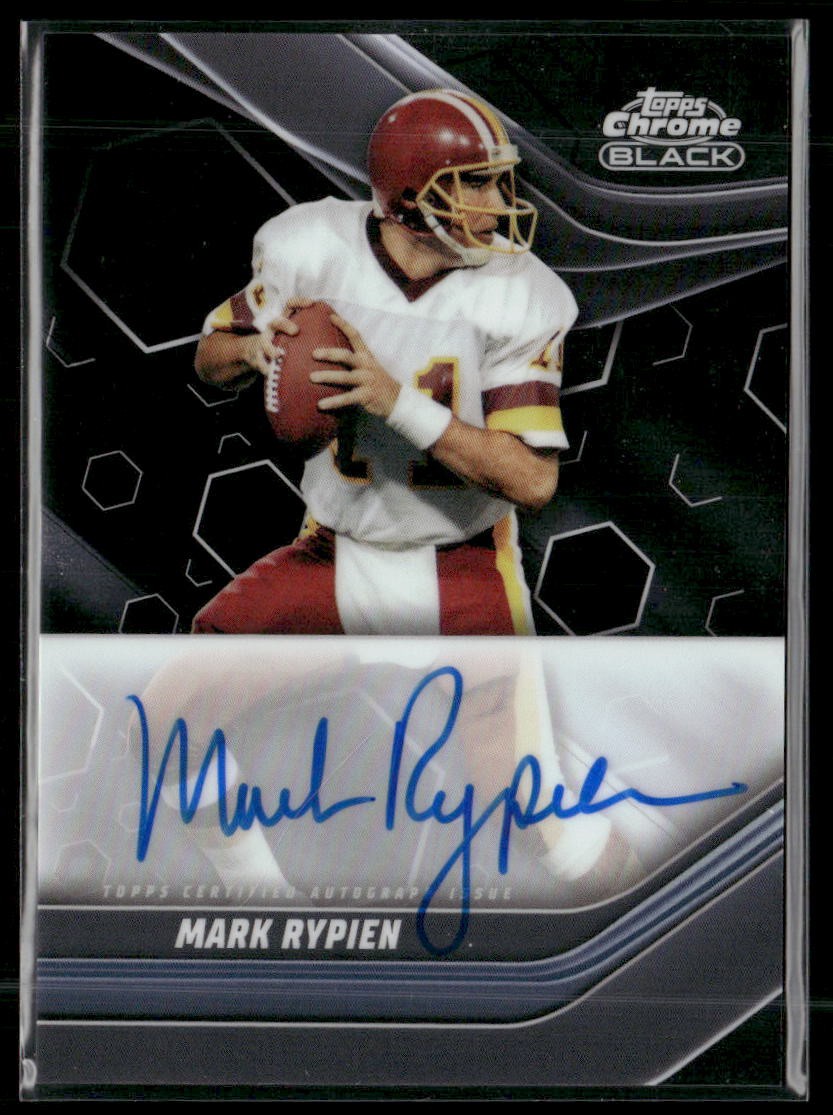 2023 Topps Composite #TCBA-MRY Mark Rypien Topps Chrome Black Autographs