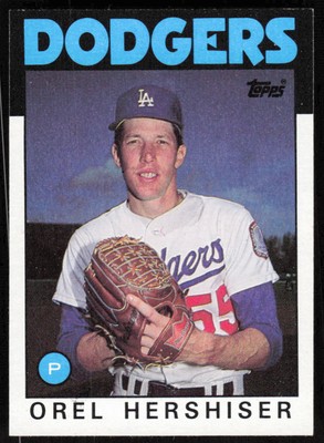 1986 Topps  #549 Bob Welch
