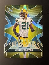 2025 Panini Silhouette Charles Woodson Cracked Ice /25 Superstars Diecut Packers