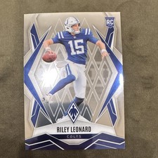 2025 PANINI PHOENIX ROOKIE CARD 170 RILEY LEONARD, COLTS