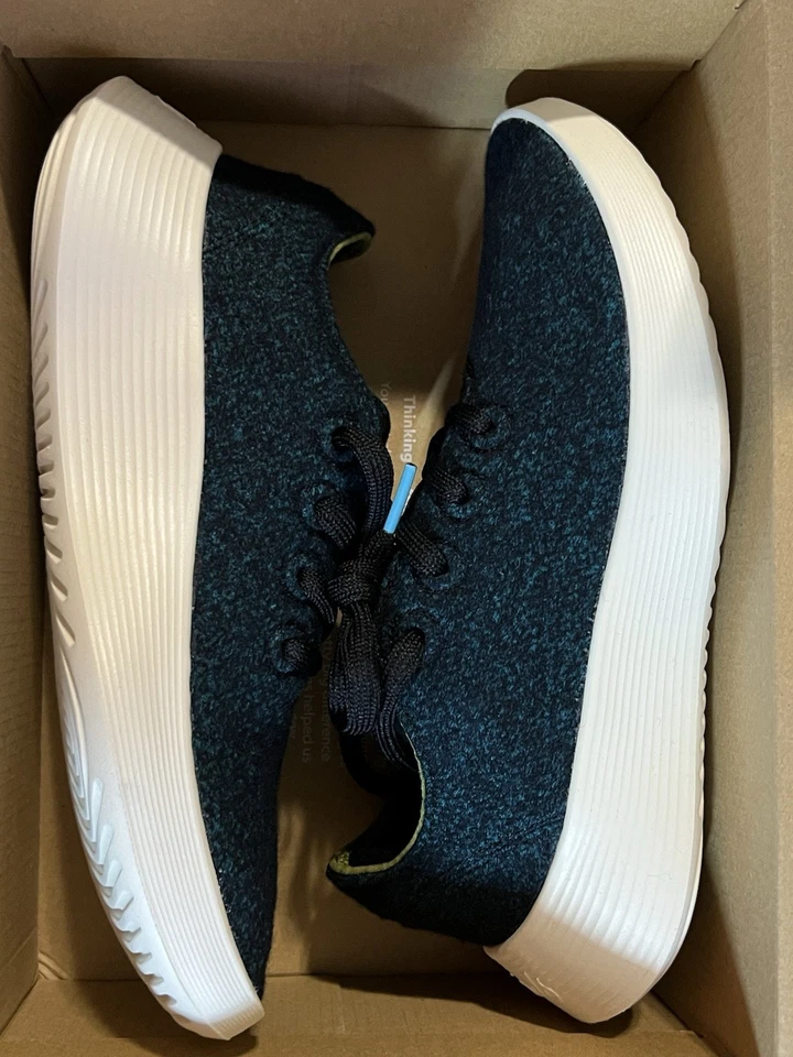 Zapatillas deportivas Allbirds de lana para mujer talla 6,5 negras naturales/multi nuevas con caja Foto 2 de 4