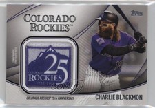 2020 Topps Special Event Jersey Sleeve Charlie Blackmon Jumbo Patch 0rd2