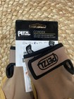 Petzl Cordex Plus Belay Rappel Leather Gloves Medium Tan Climbing Protective — photo 4