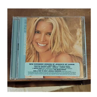 Jessica Simpson In This Skin Expanded CD 2004 Bonus DVD Pop Columbia