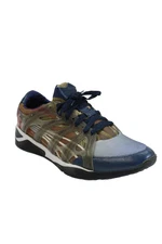 Alexander McQueen x Puma Mens Lace Up Knit Low Top Sneakers Blue Brown Size 7