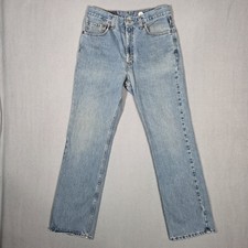 Vintage Levis 517 Jeans Mens 34x32 Blue Bootcut Medium Wash Denim Made in USA