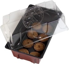 Windhager Zimmer-Gewächshaus Minitreibhaus Anzuchtschale Quelltabs alle Größen