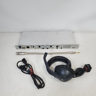 Clear-com PL Pro MS-232 Main Station w/ CC-95 Headset and GM-18 Gooseneck Mic