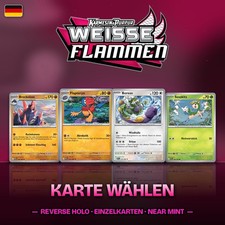 Pokemon Karten Weiße Flammen WHT Reverse Hol...