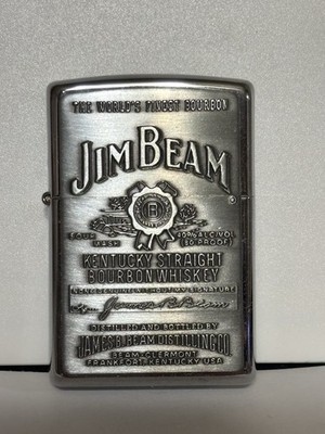 Zippo Jim Beam Kentucky Straight Bourbon Whiskey Distillery Lighter