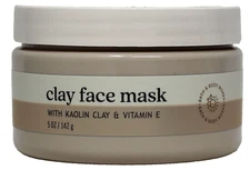 Bath & Body Works Clay Face Mask Vitamin E + Kaolin Bentonite Clay 5 oz
