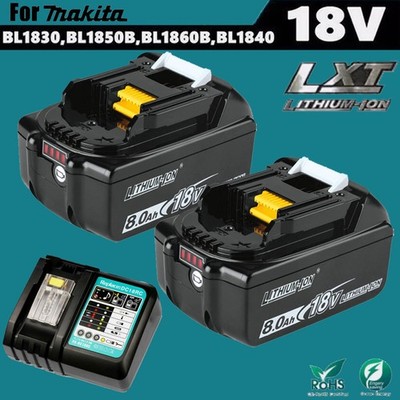 5500mAh 18V BL1860B Ersatzakku Li-ion Akku Für Makita Kompatibel Mit