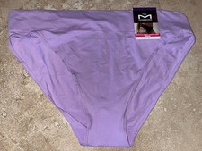 NWT Maidenform Seamless High Leg Bikini Panty 2XL/9 Purple DM2317