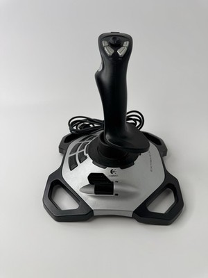 Logitech Extreme 3D Pro USB Joystick 863225-1000 J-UK17 Tested Fully Functional