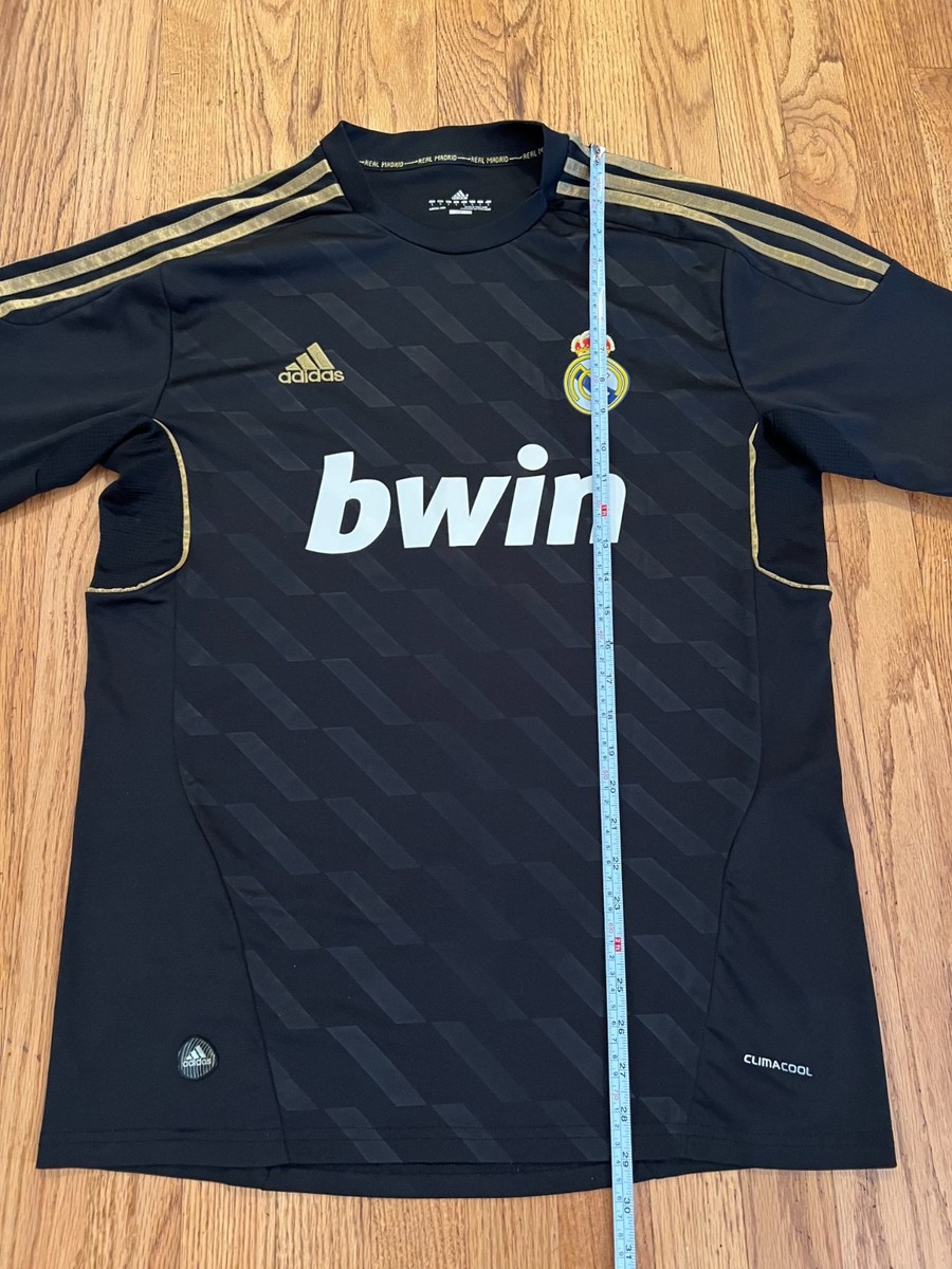 Adidas Real Madrid Cristiano Ronaldo #7 Jersey 2011 Black Sz