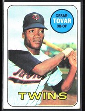 1969 Topps #530 Cesar Tovar