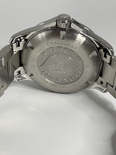 Longines Conquest L3.776.4.86.55 39mm Automatic Black Dial Date Stainless Steel 8