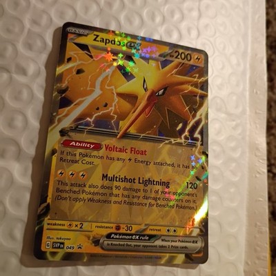 Pokemon TCG Promo SVP 049 Zapdos EX 