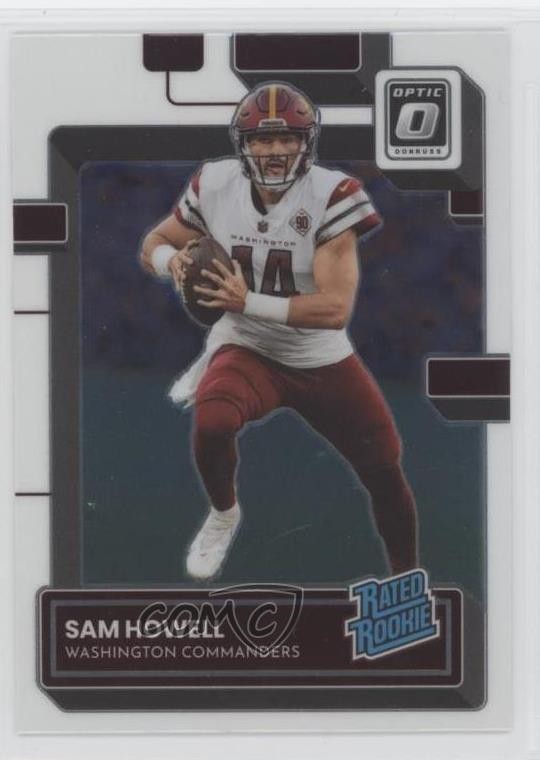 2022 Panini Donruss Optic Rated Rookie Sam Howell #205 Rookie RC 12na