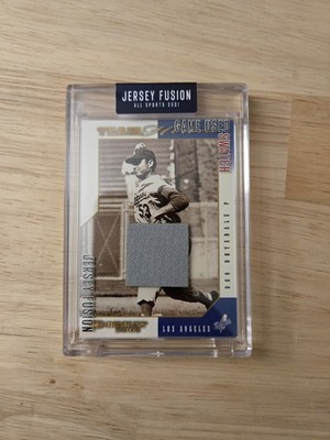 2021 Don Drysdale Jersey Fusion Game Used Swatch
