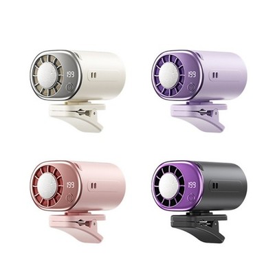 USB Desk Fan Clip On Fan With Semiconductor Cooling Technology And Adjustment
