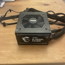 MSI MAG A750GL PCIE5 PSU 750W 80 Plus Gold Fully Modular (Read Description)