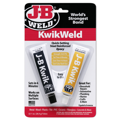 #ad JB WELD 8276 J B Weld J B Weld 8267 SteelStik Steel Reinforced Epoxy Putty Stick $15.93