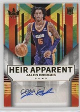 2024-25 Panini Court Kings Heir Apparent 72/125 Jalen Bridges #HA-BRD Auto 4g8