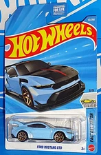 Hot Wheels 2026 Factory Fresh Series #43 Ford Mustang GTD Light Blue w/ Y5s