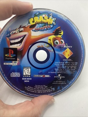 Crash Bandicoot Warped PS1 Sony PlayStation 1 Disc Only - Tested Cleaned