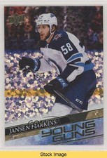 2020-21 Upper Deck Young Guns Speckled Rainbow Foil Jansen Harkins #229 READ jk8