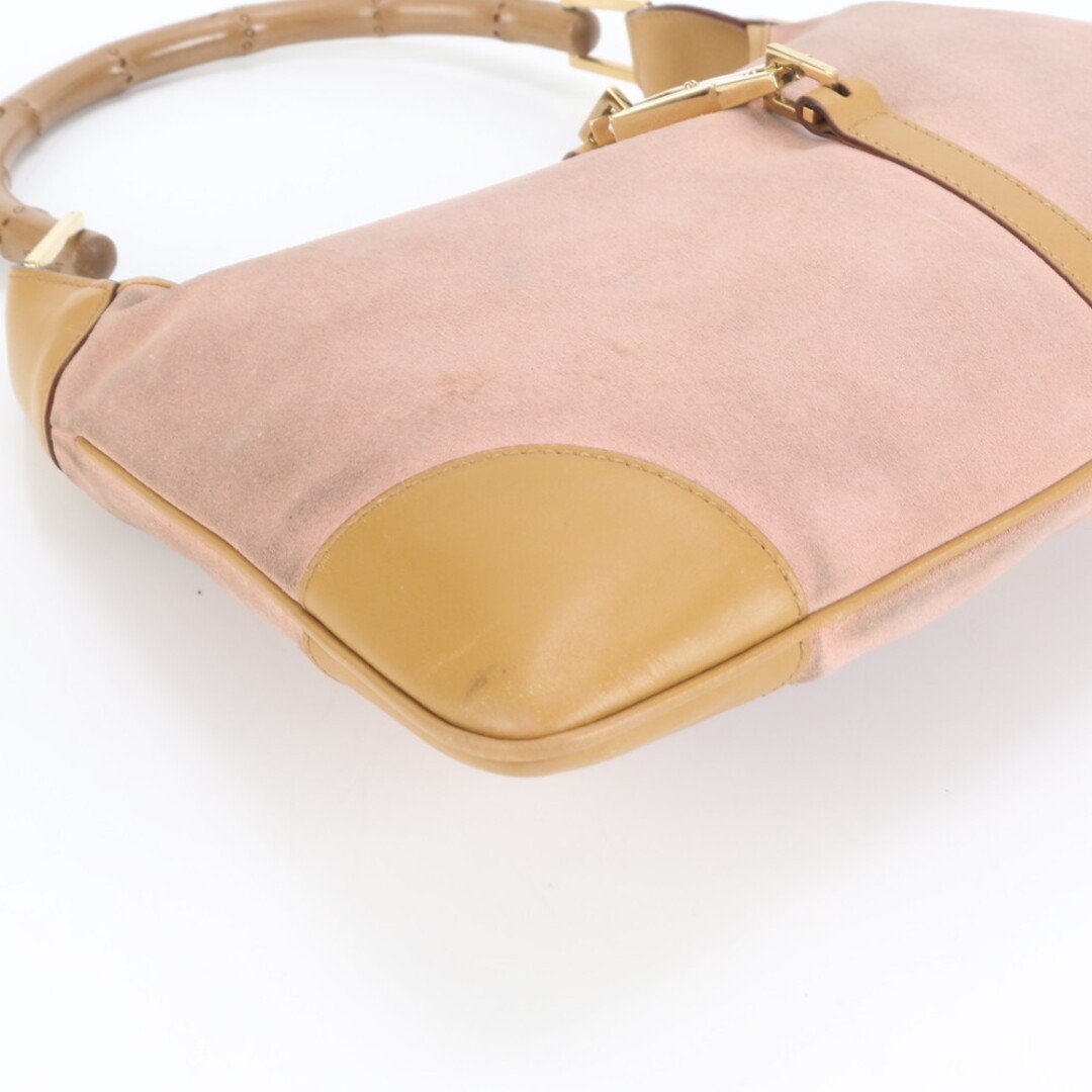 Gucci Bamboo Leather Shoulder Bag Women’s Used, 33x21cm, Adjustable Strap thumbnail 4