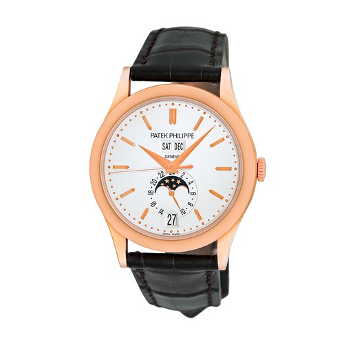 PATEK PHILIPPE  18K Rose Gold 5396 R Annual Calendar Moonphase Box Warranty 2014