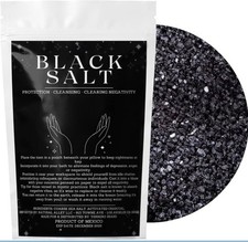 Black Salt for Protection Essential Wiccan & Witchcraft Supplies for
