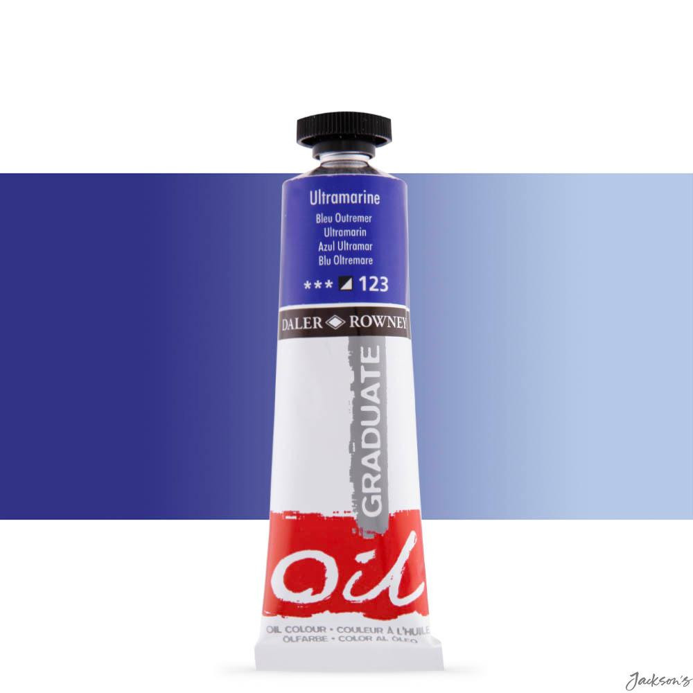 Daler Rowney : Graduate Oil Paint : 38ml : Ultramarine