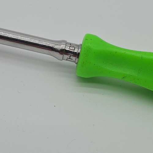 Snap On 1/4 Inch Fixed Head Ratchet THLD72 Neon Green - Picture 3 of 8