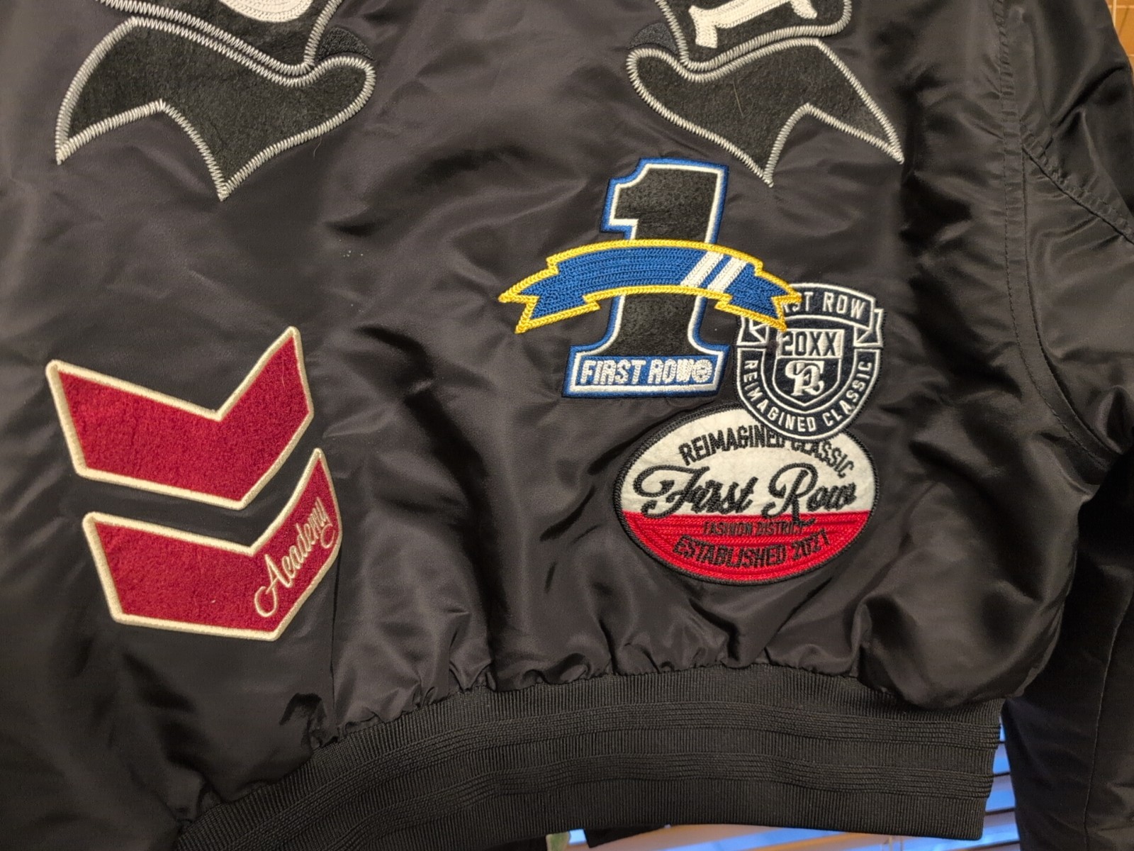 Women's First Row Multi Patch Coexist Jacket Eigh… - image 8