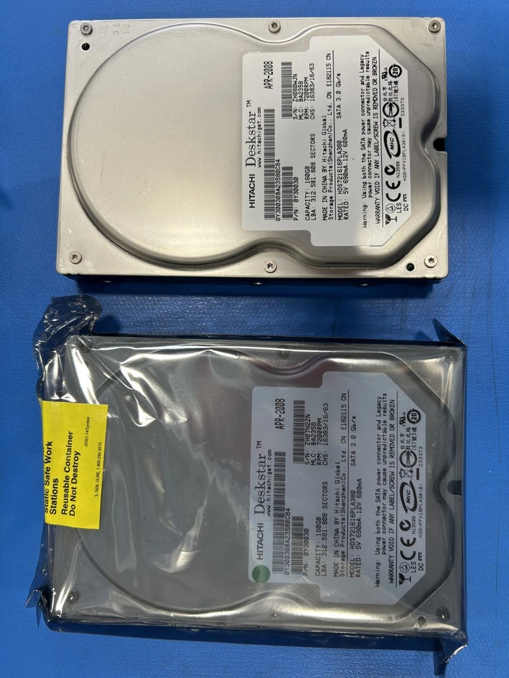 Hitachi 0Y30030 Deskstar 7K160 Series 160GB 7200RPM SATA 3Gb/s 8MB Cache 3.5-inc - Image 4 of 4