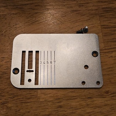 PFAFF Needle Throat Plate & Screws Part 93-040087-35 ~ 1222E | eBay