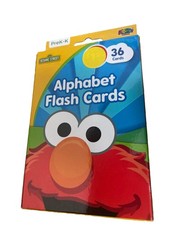 Sesame Street Alphabet Flash Cards 36 Count Elmo PreK-K NEW Atomic Arts