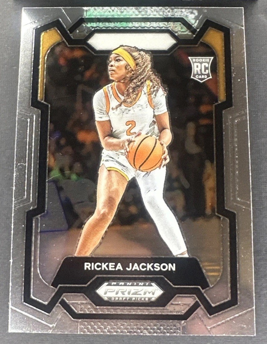 2024 Prizm Draft Picks RICKEA JACKSON RC Hyper Prizm #44