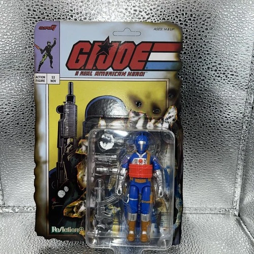 SDCC 2025 G.I. Joe Time Bomb Comic Cobra B.A.T. ReAction+ Figure Super7