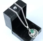 Colombian Green Emerald 7.47 Carat Natural Oval Gemstone Certified Men's Pendant