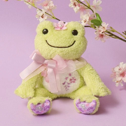 Pickles the Frog Bean Doll Plush La villa de pickles Sakura Fuji Japan 2026