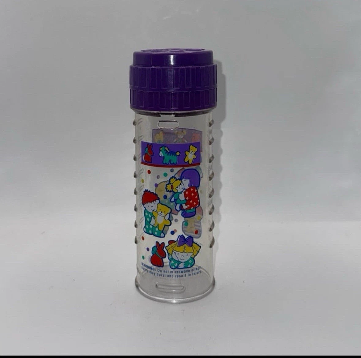 VTG Playtex Nurser Drop In Liner Purple Cap (1995) 8oz Bottle
