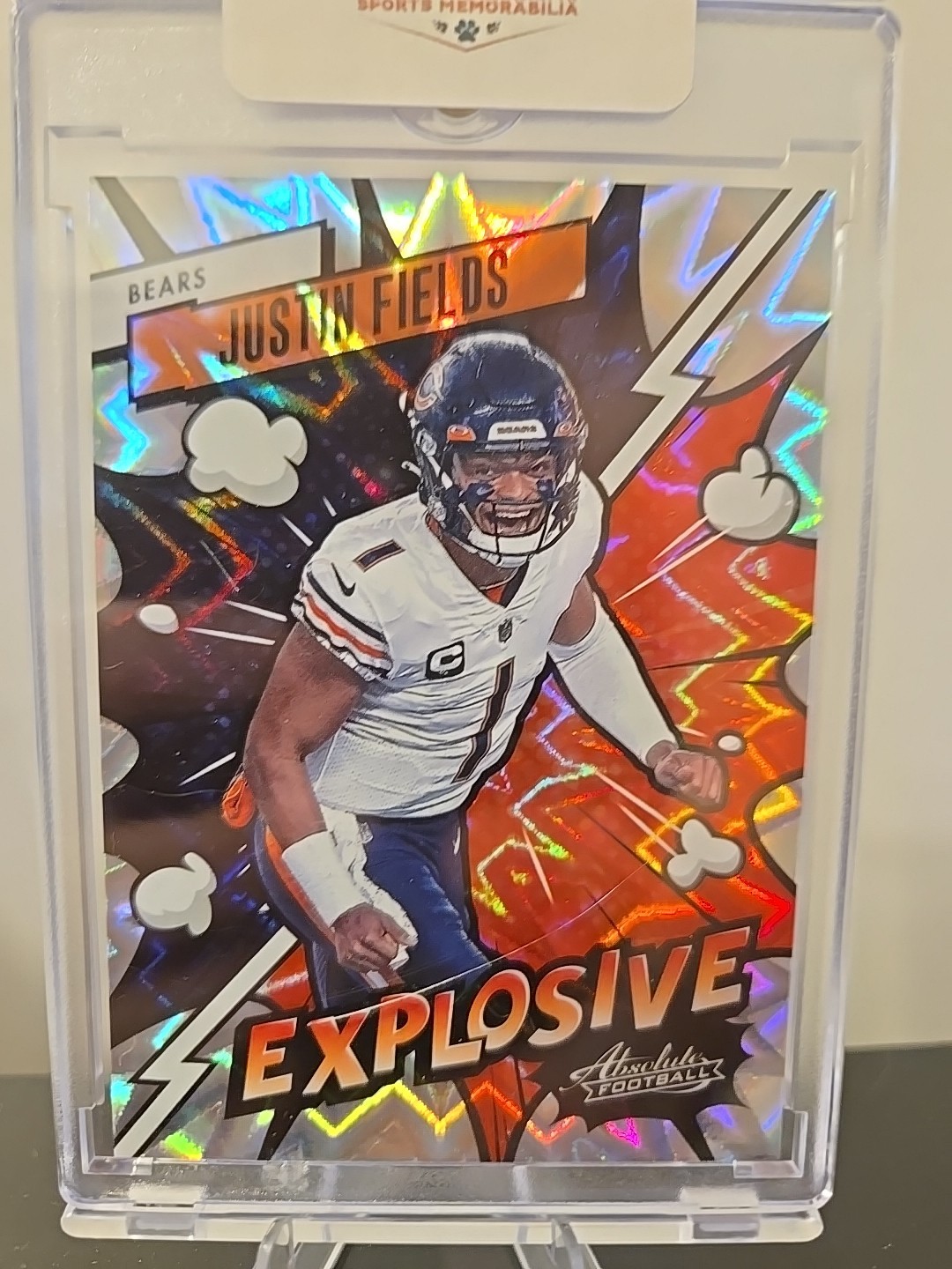 2023 Panini Absolute - Explosive Justin Fields #14