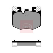 BMW 5er Touring G61 G99 2024 Bremsbeläge Schwarz Vorne APEC PAD2667