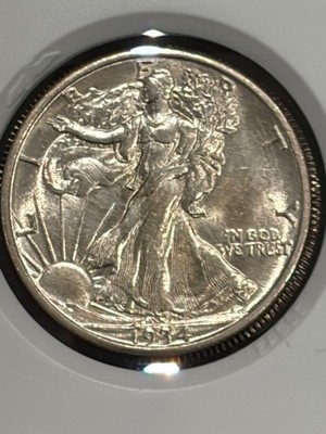 1934-S Walking Liberty Half Dollar--Stunning AU++ Coin--Take a Look!!