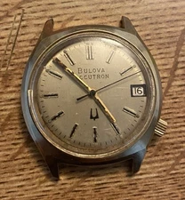 Vintage Bulova Accutron Wristwatch 2181 For Parts Not Work